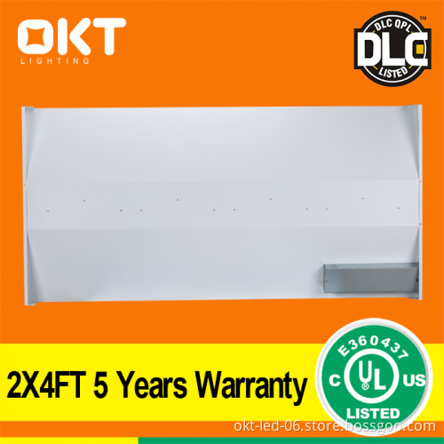 UL cUL DLC 2x4 ceiling lights led troffer with 5 years warranty